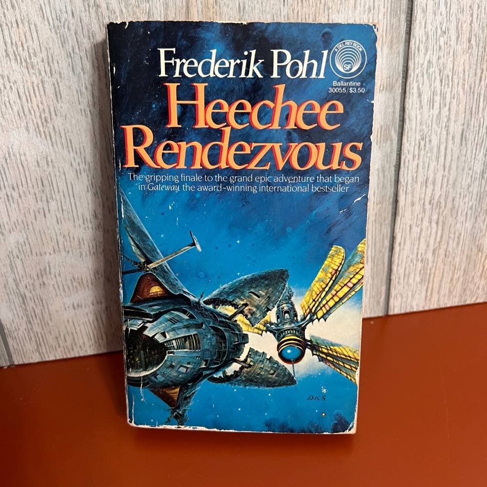 Heechee Rendezvous Frederik Pohl 1985 First Ballantine Edition Sci-Fi Paperback